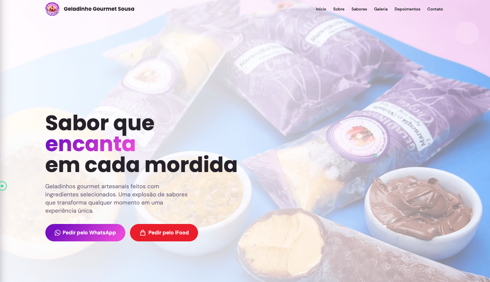 Geladinho Gourmet Sousa